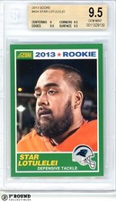 Star Lotulelei RC BGS 9.5: 2013 Score Rookie Card #424 POP 4. rookie card picture