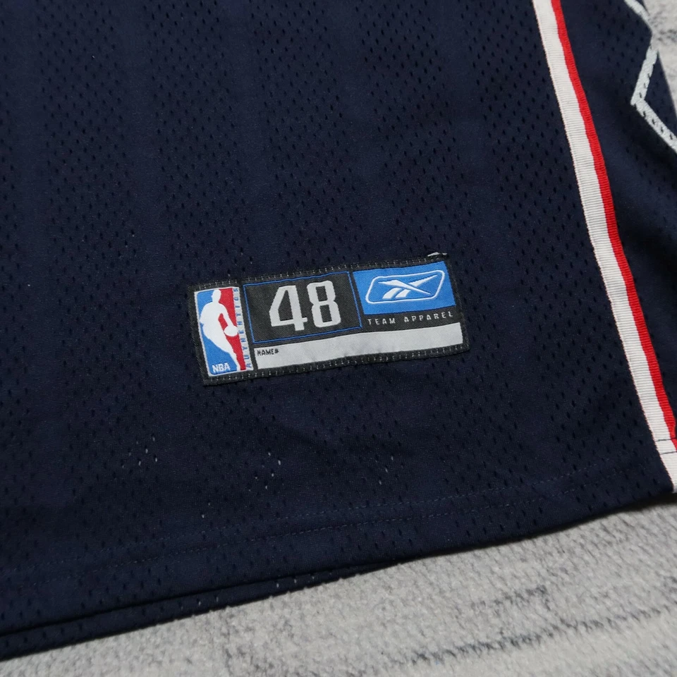 Camiseta deportiva de baloncesto vintage New Jersey Nets Vince Carter auténtica cosida Brooklyn Foto 4 de 4