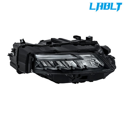 LABLT Right Side Headlamp For Nissan Rogue S 2021 2022 2023 LED Headlight Black