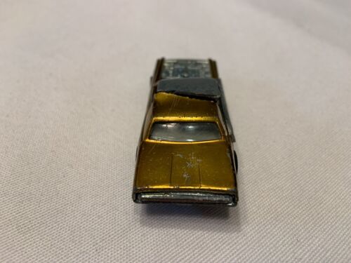 1968 Hot Wheels Redline Custom T-bird Store Display Gold White Int. Damaged Rare - Picture 5 of 6