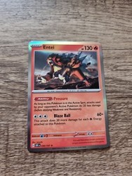 Entei 030/197 Obsidian Flames Holo Rare