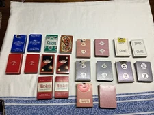 11 Deck Lot Vintage Playing Cards Some Sealed Airlines Casino Advertisement