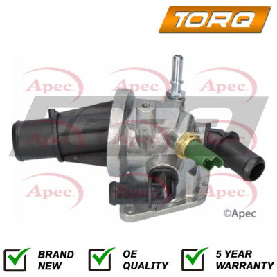 Thermostat Coolant Torq Fits Vauxhall Combo Corsavan Fiat Doblo Panda 500 #1