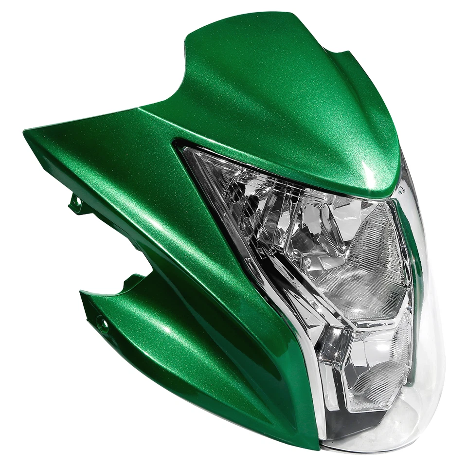 Faro negro para moto Kawasaki ER-6N 2012-2016 15 + carenado nuevo Foto 2 de 4
