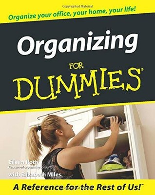 Organizing For Dummies by Roth, Eileen 0764553003 FREE Shipping