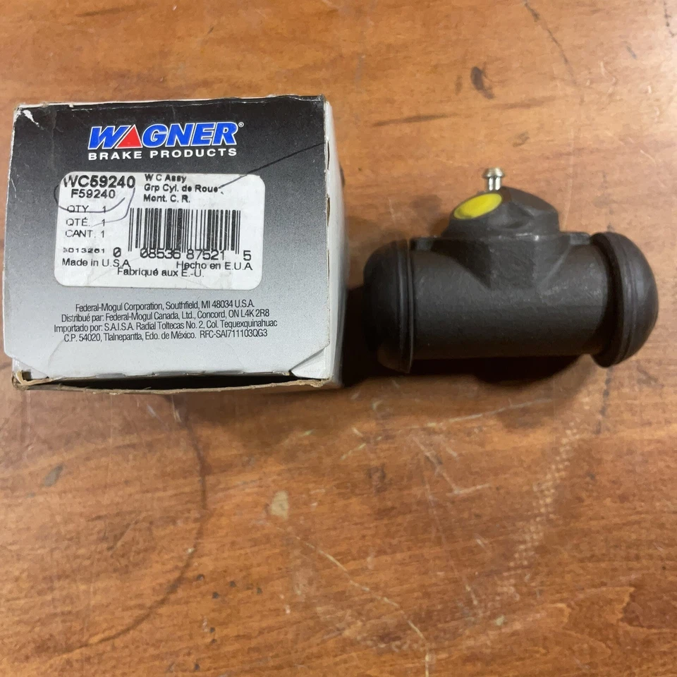 49-96 AMC Ford Hudson IHC Jeep LR cilindro de rueda WAGNER F59240 33600 Foto 3 de 3