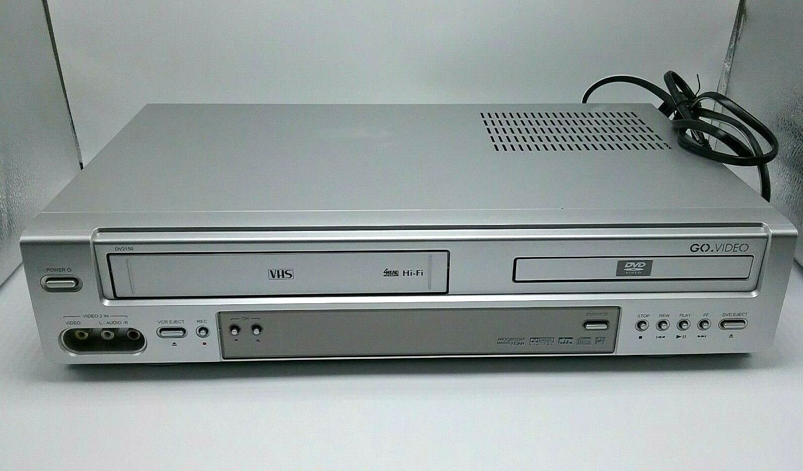 GoVideo dvd & vhs combo player