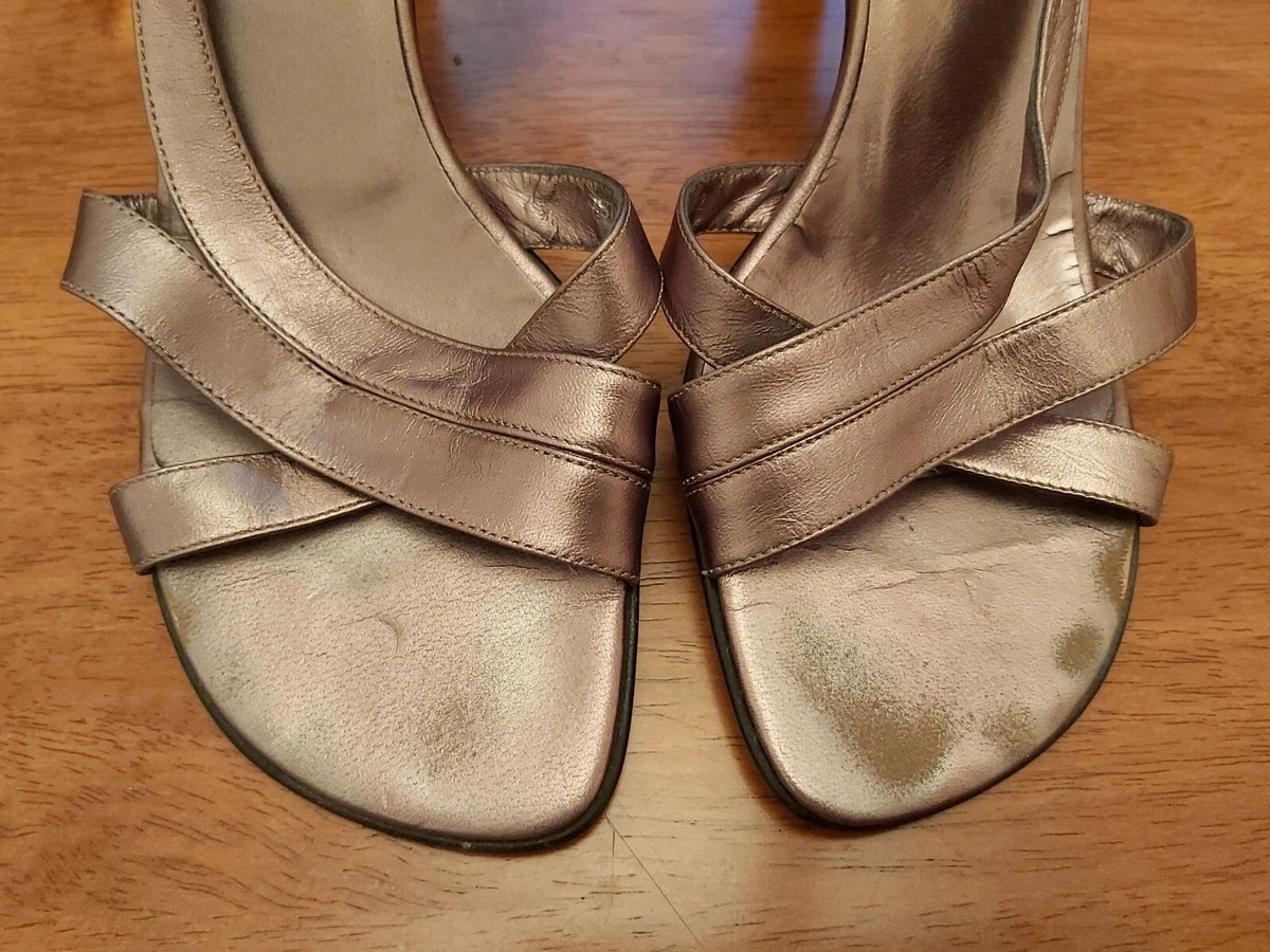 Next shop metallic sandals