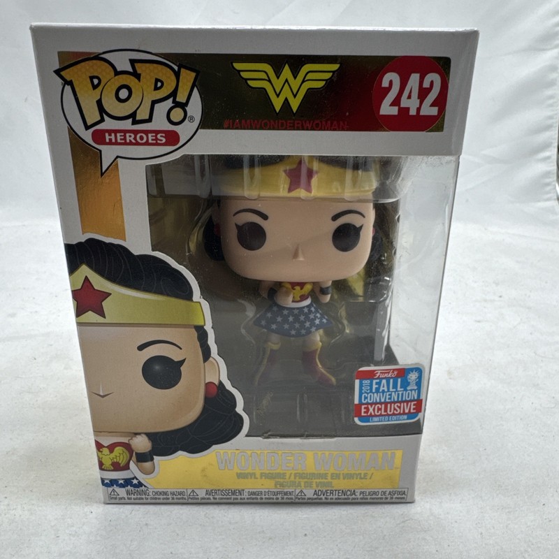 Funko Pop! Vinyl: 1st Appearance Wonder Woman Exclusive NYCC 2018 Vaulted 242
