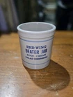 Red Wing MN Stoneware BEATER JAR  5" High x ” Wide -  Excellent Condition