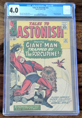 CGC 4 - 1964 Marvel - TALES TO ASTONISH 53