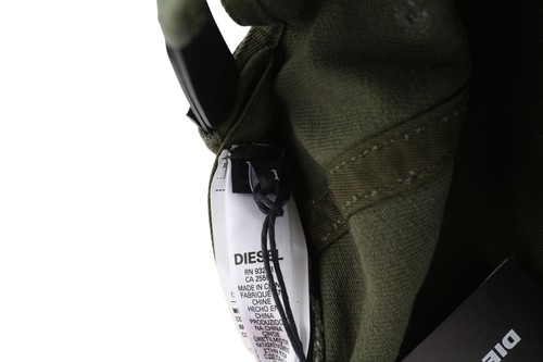 DIESEL C-Stone Men Cap 1 Baseball D-Rill Usion Embroidered Green Cotton RRP€70 - Picture 8 of 14