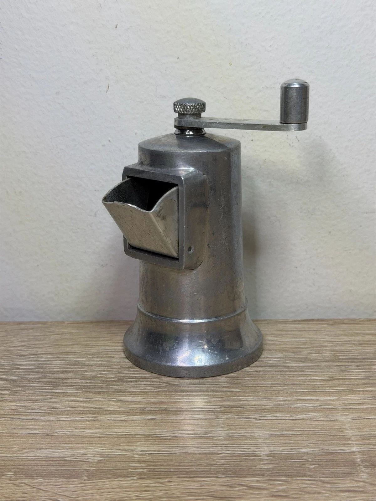 4” Perfex Cast Aluminum Spice Grinder Mill | Vintage | Made In France | Cleaned