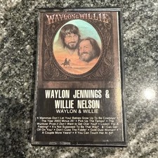 Waylon  Willie-Waylon Jennings  Willie Nelson Cassette Tape-RARE VINTAGE