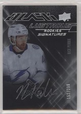 2022 SPx UD Black Lustrous Rookie Signatures /299 Tier 1 Nick Perbix Auto 1r8m