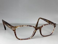 Coach Eyeglasses HC 6065 5287 Confetti Brown Clear 51-17-135 FRAMES ONLY