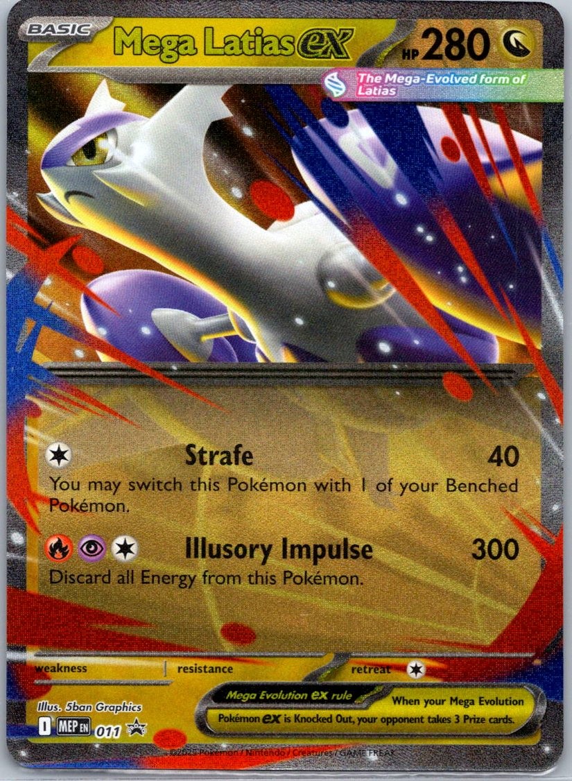 Mega Latias ex - 011 Promo ME: Mega Evolution Promo 2025 NM
