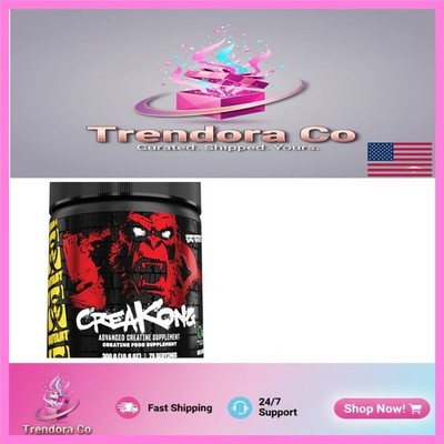 Creakong Creatine - 10.5oz Unflavored Powder for Unmatched Strength & Recovery