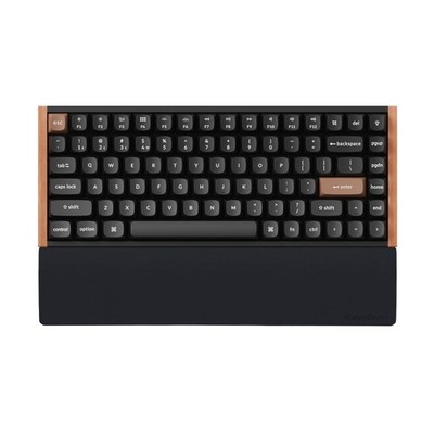 Keychron Silikon Handgelenk & 317mm/12,43''-75% Layout-K2/K6 (Pro/Max/HE), schwarz