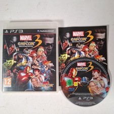 Marvel Vs Capcom 3 Fate of Two Worlds Playstation PS3 Video Game Manual PAL
