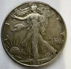 1941 Walking Liberty Silver Half Dollar $0.50 piece