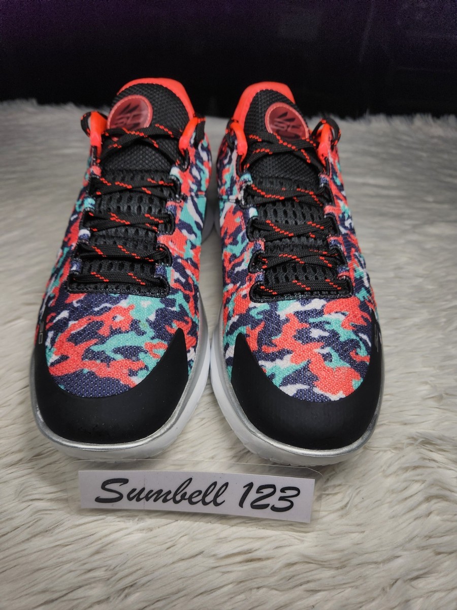 Under Armour Curry 1 Low FloTro Multicolor Basketball Sneaker Men