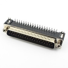 1Pcs D-SUB 37 Pin Male Right Angle PCB Connector Adapter Socket 2 Rows DB37M