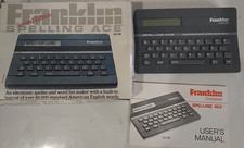 Franklin Spelling Ace SA-98 Electronic Speller/Box/Manual WORKS