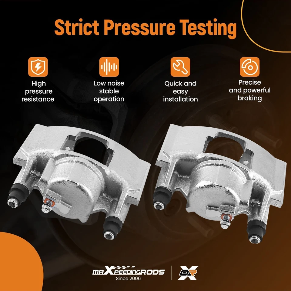 Pinzas de freno delanteras para Chevrolet GMC C1500 C2500 K1500 K2500 18-4300 2 un. Foto 4 de 4