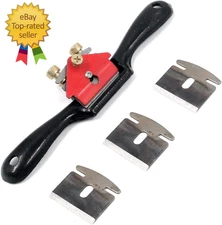 Metal Adjustable Spoke Shave Woodworking Hand Cutting Tool with Blades