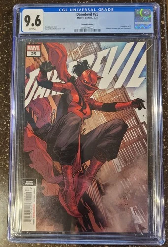 2021 Daredevil #25 CGC Graded 9.6 Near Mint+