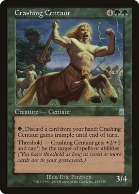 Crashing Centaur #235 (LP) ODY MTG