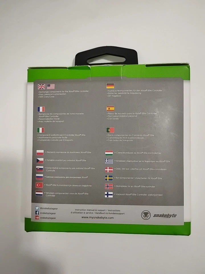 Snakebyte Elite Kit For Xbox Elite Controller Series 1 Accessories (Silver) - Image 2 of 2