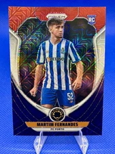2025 Prizm FIFA World Cup Martim Fernandes Red White & Blue Mojo Prizm RC #97