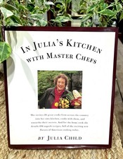 Signed Julia Child First Edition In Julia’s Kitchen with Master Chefs 1995