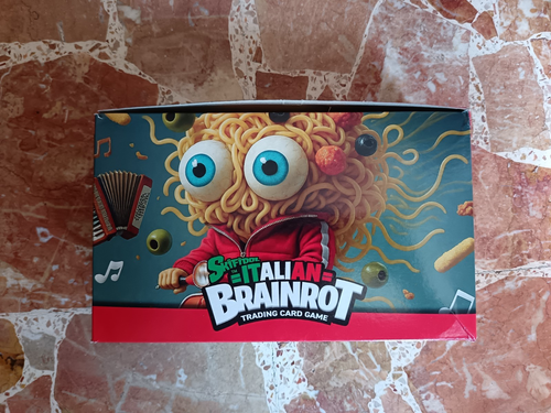 BOX SKIFIDOL ITALIAN BRAINROT 24bustine:(14 CARTE CON 2 SPECIALI ogni bustina)