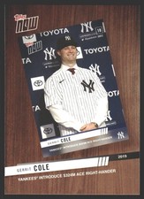 Gerrit Cole #BTN-8 2020 Topps Best of Topps Now New York Yankees