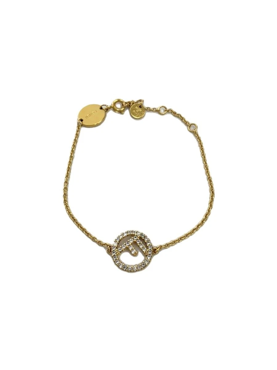 Bracciale logo FENDI FF GLD donna