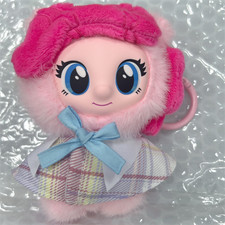 My Little Pony Magic Garden Pinkie Pie Vinyl Plush Keychain Doll Pendant Charm