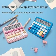 Retro Round Keycaps Wireless Keyboard and Mouse Combo