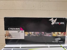 C782X4MG Lexmark Extra High Yield Magenta X782 C782  New Sealed