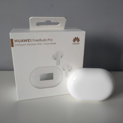 Huawei FreeBuds Pro T0003 Bluetooth Kopfhörer Ceramic White ANC Ladecase OVP NEU