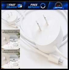 Micro B Power Supply Cord for Google Home Mini Speaker 1st Gen 