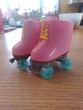 Mylife Pink & Blue Roller Skates For 18inch Doll's American Girl Doll Skates