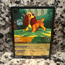 Disney Lorcana TCG Lady - Decisive Dog 33/204