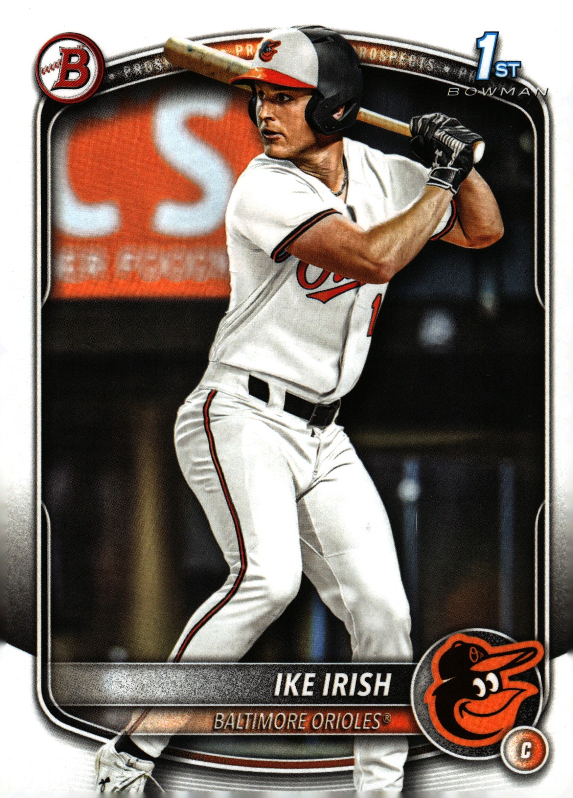 2025 Bowman Draft Ike Irish #BD-16