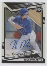 2022 Panini Elite Extra Edition Signatures Nick Morabito #103 Auto 3j2