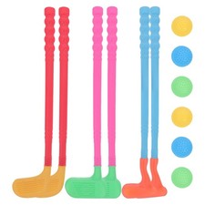 Plastic Golf Clubs Set for Toddlers, Educational Outdoor Indoor Sports Toys