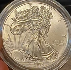 2014 American Silver Eagle ASE $1  One Troy Ounce Oz .999 Fine Bullion MS BU UNC
