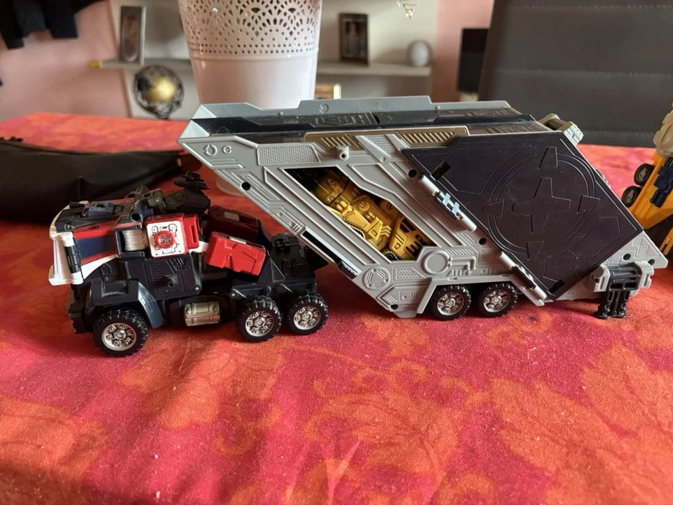 Transformers 2004 Energon Powerlinx Omega Supreme + Energon Optimus Prime Loose - Immagine 4 di 4